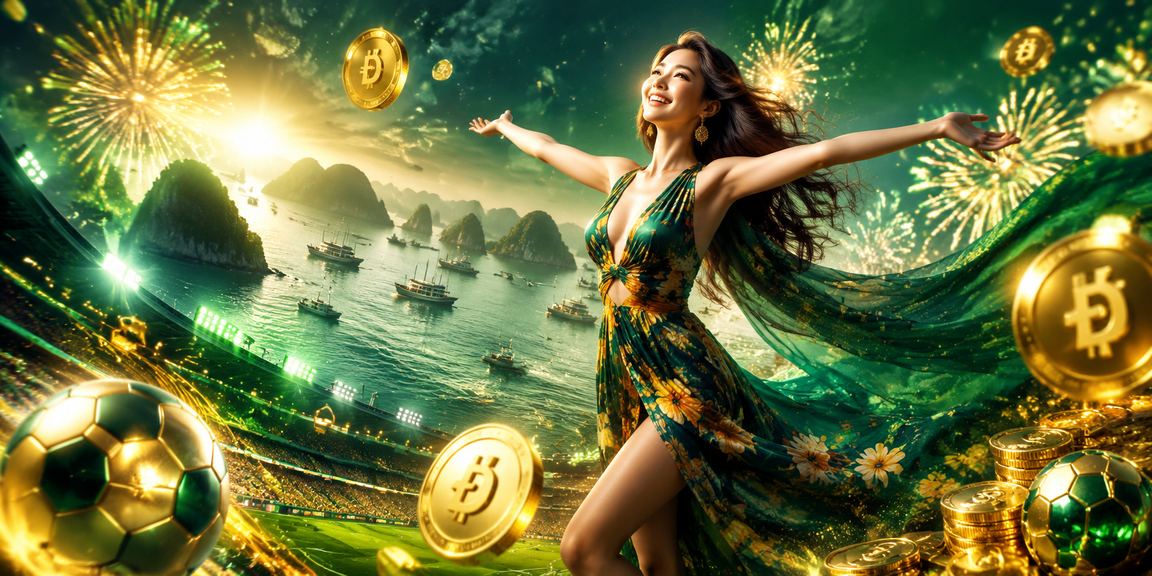 Không khí lễ hội thể thao ven vịnh Hạ Long với người xem theo dõi kết quả cược trực tuyến